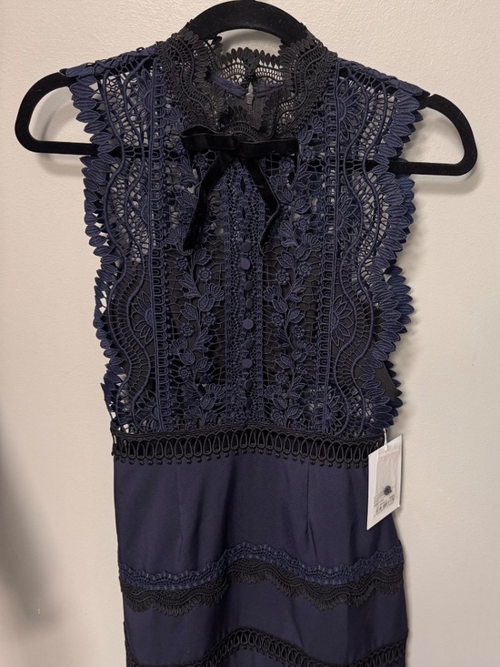 Self portrait Bellis lace trim dress - Picture 3 of 3